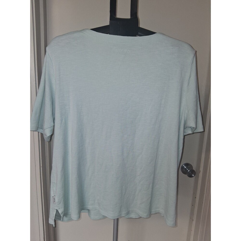 Orvis Pima Cotton Slub Knit Tee Green XXL Gorpcore Coastal Everyday Basic Earthy - Picture 5 of 9